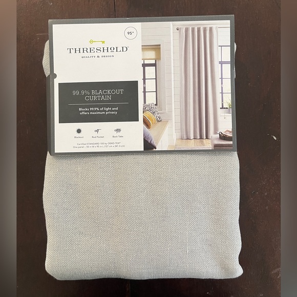 Threshold Accents Threshold 999 Blackout Curtains 95 Grey Poshmark